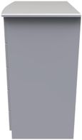 Bella Grey Ash 1 Door Midi Wardrobe