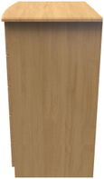 Bella Oak Effect 1 Door Midi Wardrobe