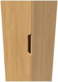 Bella Oak Effect 1 Door Single Wardrobe