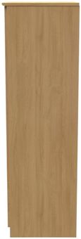 Bella Oak Effect 2 Door 2 Drawer Double Wardrobe