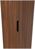 Bella Walnut Effect 1 Door Single Wardrobe