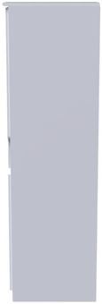 Bella White 1 Door Single Wardrobe