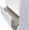 Bella White 2 Door 2 Drawer Double Wardrobe