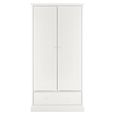 Ashby White Wardrobe - 2 Door