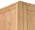 Bergen Double Wardrobe - 2 Door - 1 Drawer - Oak