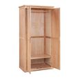 Moderna Wardrobe - 2 Door - Oak