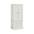 Bordeaux Wardrobe - 2 Door - 3 Drawer - Cotton