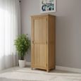 Burford Single Wardrobe - 1 Door - Oak