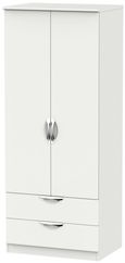 Camden Grey 2 Door 2 Drawer Double Wardrobe