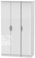 Camden White Gloss 3 Door Tall Triple Wardrobe