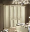 Siena Wardrobe - 5 Door - Ivory