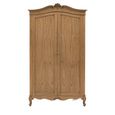 Clearance - Chic Weathered 2 Door Wardrobe - A29