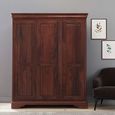 Clearance - Willis and Gambier Antoinette Cherrywood 3 Door Triple Wardrobe - FSS16387