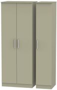 Contrast Mushroom 3 Door Tall Triple Wardrobe