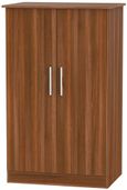 Contrast Noche Walnut Midi Wardrobe