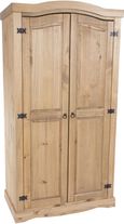 Corona Pine Mexican 2 Door Wardrobe 