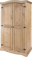 Corona Pine Mexican 2 Door Wardrobe 