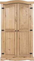 Corona Pine Mexican 2 Door Wardrobe 