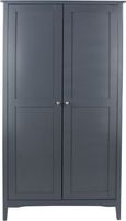 Como Blue Painted 2 Door Wardrobe