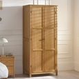 Coxmoor Wardrobe - 2 Door - Oak