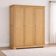 Cromwell Wardrobe - 3 Door - Oak