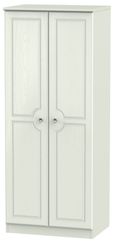 Crystal Cashmere 2 Door Plain Wardrobe