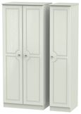 Crystal Cashmere 3 Door Triple Wardrobe