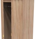 Diamond Oak Effect 2 Door Plain Tall Wardrobe