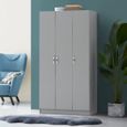 Edwards 3 Door Double Wardrobe - Variant Available