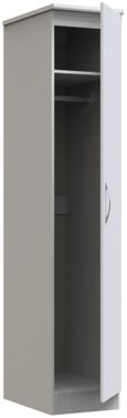 Eve Grey 1 Door Single Wardrobe