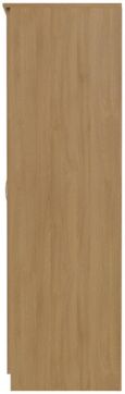 Eve Oak Effect 2 Door Plain Tall Wardrobe