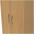 Eve Oak Effect 2 Door Plain Wardrobe
