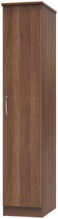 Eve Walnut Effect 1 Door Single Tall Wardrobe