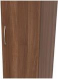 Eve Walnut Effect 1 Door Single Tall Wardrobe