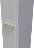 Faye Grey Ash 1 Door Single Wardrobe