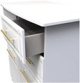 Faye White 1 Door Midi Wardrobe