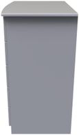 Flora Grey Ash 1 Door Midi Wardrobe