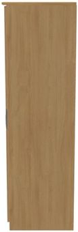 Flora Oak Effect 1 Door Single Wardrobe