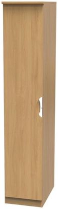 Flora Oak Effect 1 Door Single Wardrobe