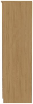 Flora Oak Effect 2 Door 2 Drawer Double Wardrobe