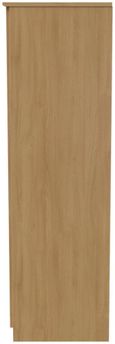 Flora Oak Effect 2 Door Plain Tall Wardrobe