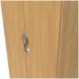 Flora Oak Effect 2 Door Plain Tall Wardrobe