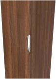 Flora Walnut Effect 1 Door Single Wardrobe
