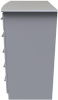 Gina Grey Ash 1 Door Midi Wardrobe