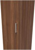 Gina Walnut Effect 1 Door Single Wardrobe