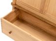 Grace Natural Oak 2 Door 1 Drawer Wardrobe
