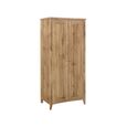 Hampstead Wardrobe - 2 Door - Rustic Oak 