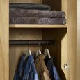 Harlow Light Oak Effect Wardrobe - 2 Door