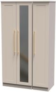 Haworth Cashmere 3 Door Tall Triple Wardrobe - 1 Mirror
