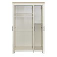 Highgate Wardrobe - 3 Door - Cream Painted